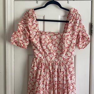 Free people floral maxi dress